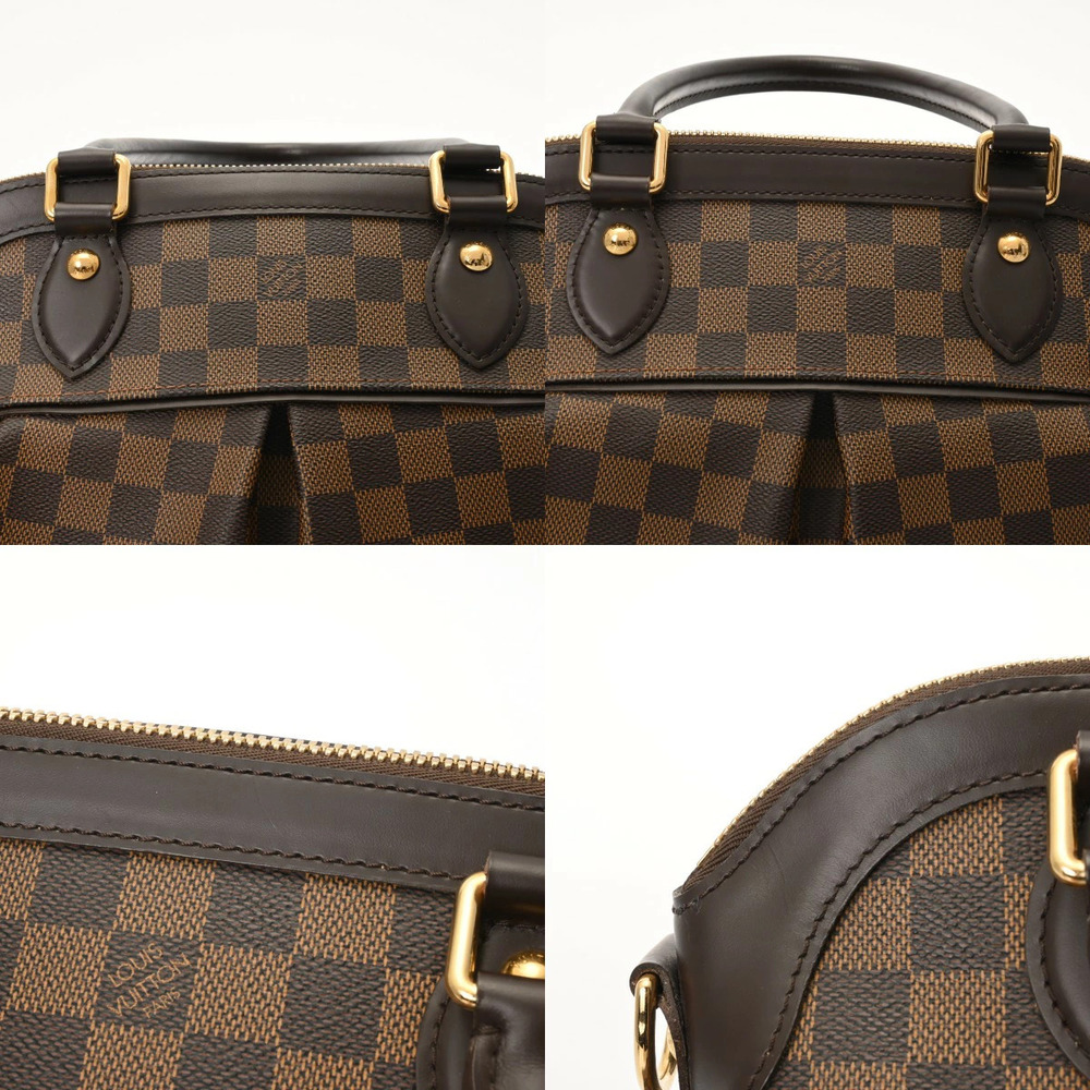 LOUIS VUITTON Damier Trevi Brown Boys Canvas Handbag - Picture 8 of 10